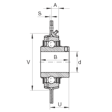 軸承座單元 RRY30-VA, 帶三個/四個螺栓孔的法蘭的軸承座單元,沖壓鋼板,內(nèi)圈帶平頭螺釘,R型密封, 耐腐蝕保護,無再潤滑結(jié)構(gòu) 軸承座單元 RRY30-VA, 帶三個/四個螺栓孔的法蘭的軸承座單元,沖壓鋼板,內(nèi)圈帶平頭螺釘,R型密封, 耐腐蝕保護,無再潤滑結(jié)構(gòu)